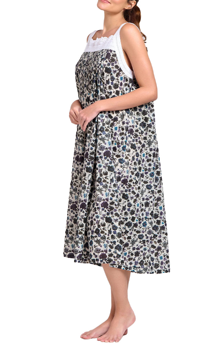 Beautiful cotton sleeveless nightie for sale online at natureswear