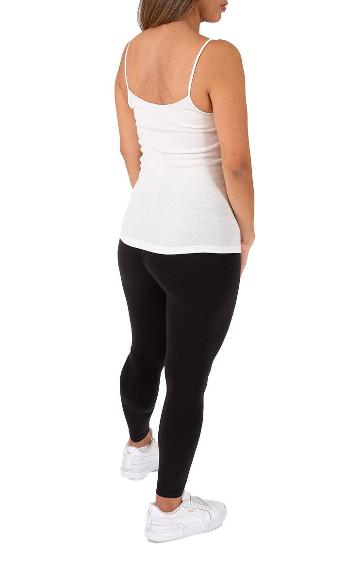 Emmebivi 100% Filoscozia® Cotton Camisole in White 13831