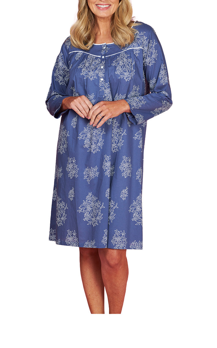 Woman wearing French Country Cotton Nighties 