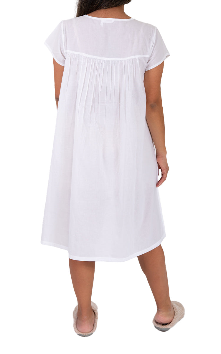 Classic cotton cap sleeve nighties for women to buy online at natureswear Australia and New Zealand