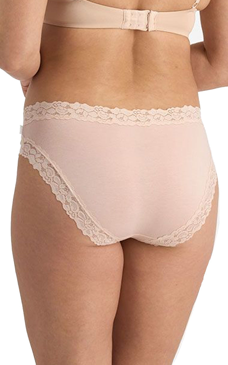 Jockey 94% Cotton Underwear Bikini in Nude Parisienne