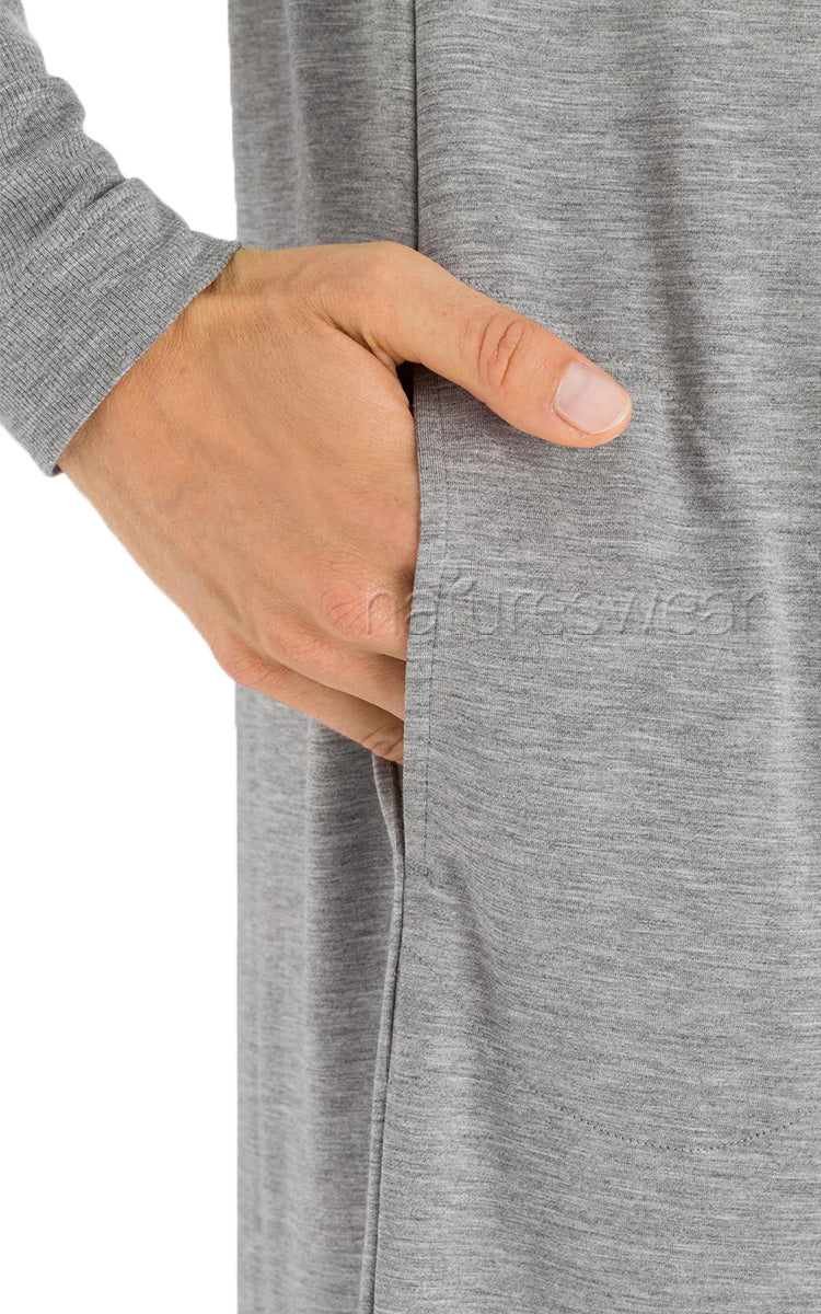 Hanro Natural Elegance Long Sleeve Nightgown