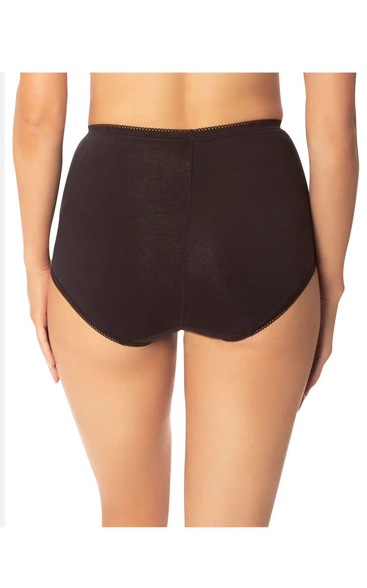Triumph Sloggi Cotton 2 Pack Maxi Brief Black natureswear Australia and New Zealand